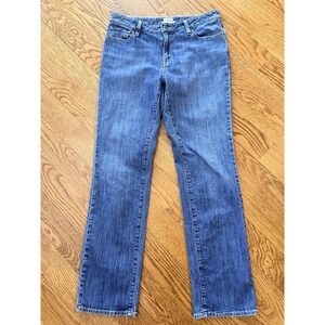 LL Bean Womens‎ Sz 10 Favorite Fit Straight Jeans 100% Cotton Style